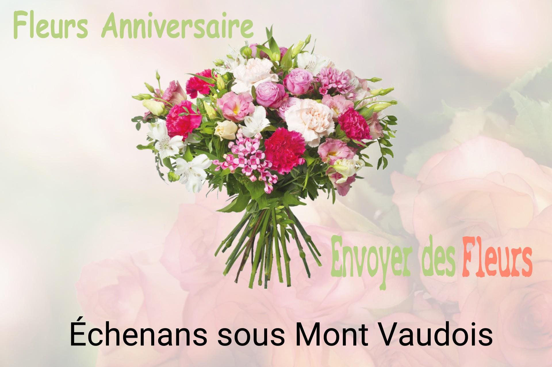 Bouquet de fleurs d’anniversaire livré à Échenans-sous-Mont-Vaudois